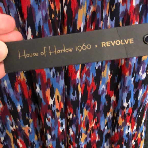 NWT House of Harlow pattern dress - Picture 2 of 4